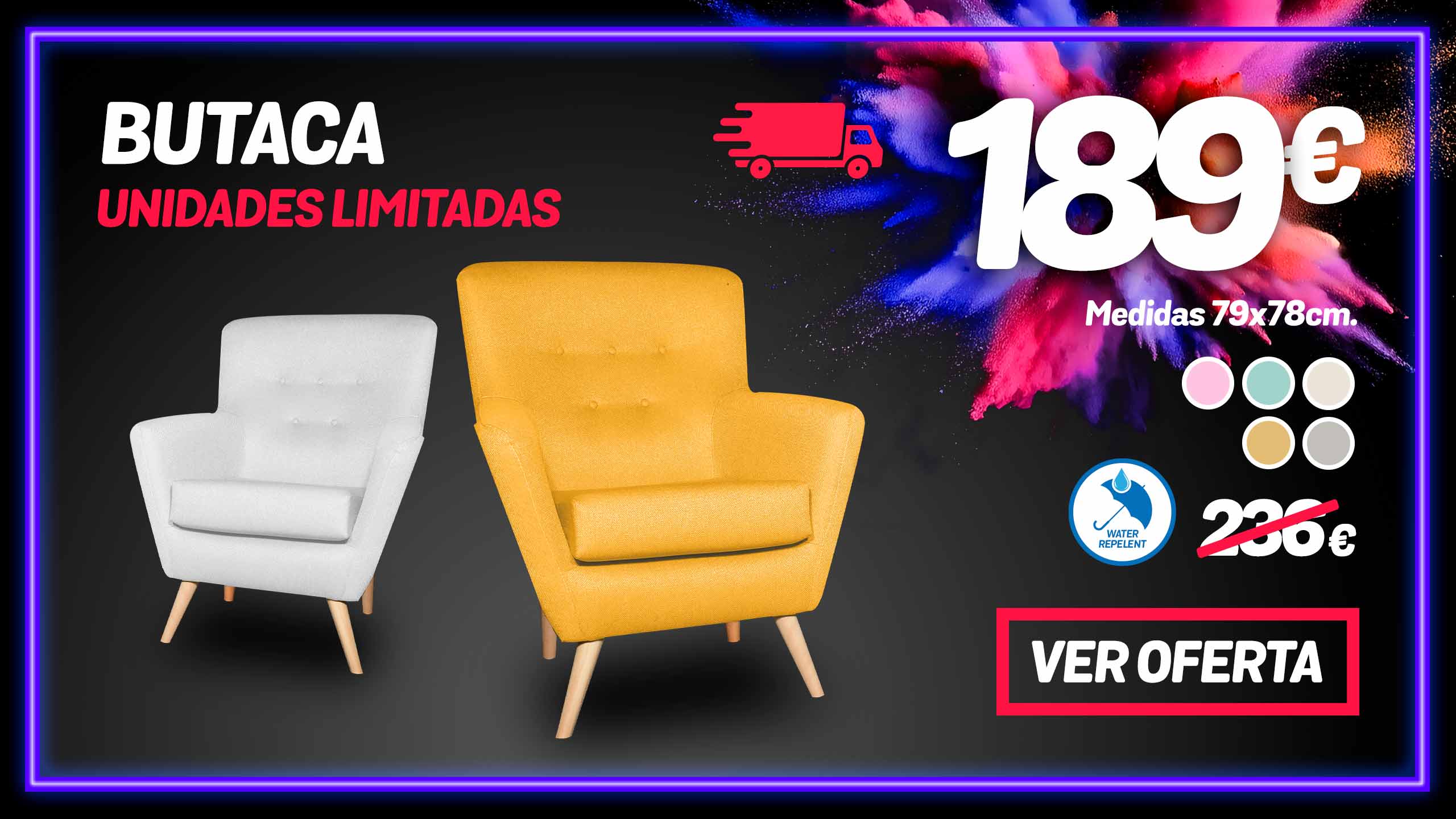 butaca en oferta